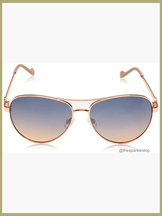 Metal Aviator Sunglasses with UV400 Protection, Lightweight Frame main image 5